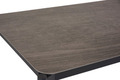 Havebord 205 x 104 cm i sort Grey Stone Look